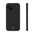 Black Polka Dots Phone Case