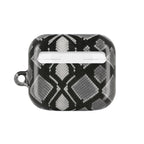 Gray Snakeskin Print AirPod Case