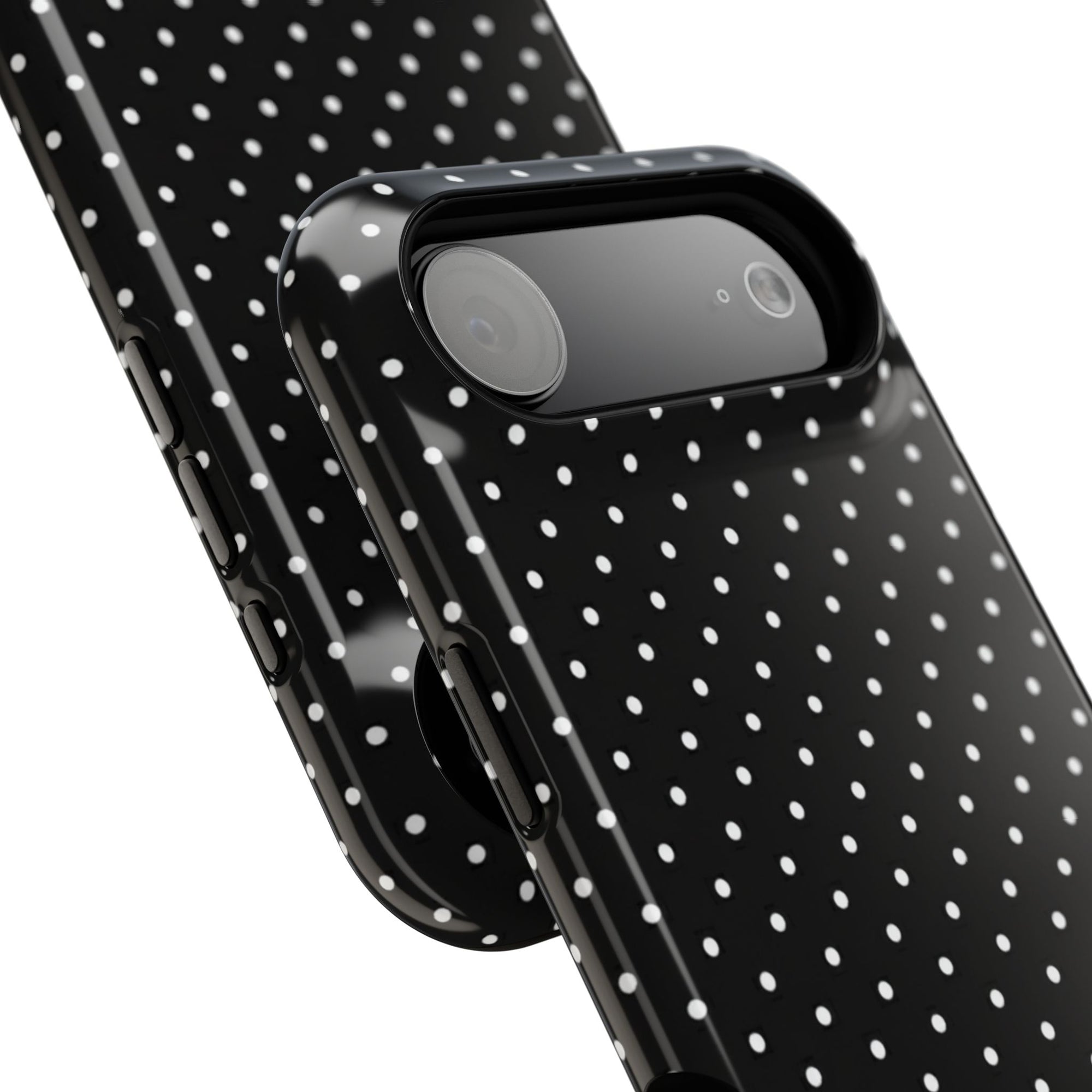 Black Polka Dots Phone Case