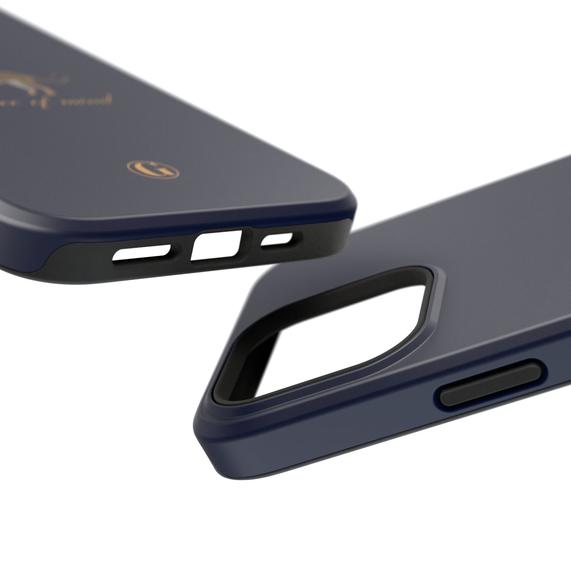 Navy Blue 'Peace of Mind' Panther Phone Case