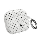 White Polka Dot AirPod Case
