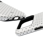 White Polka Dots Phone Case