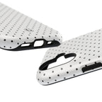 White Polka Dots Phone Case