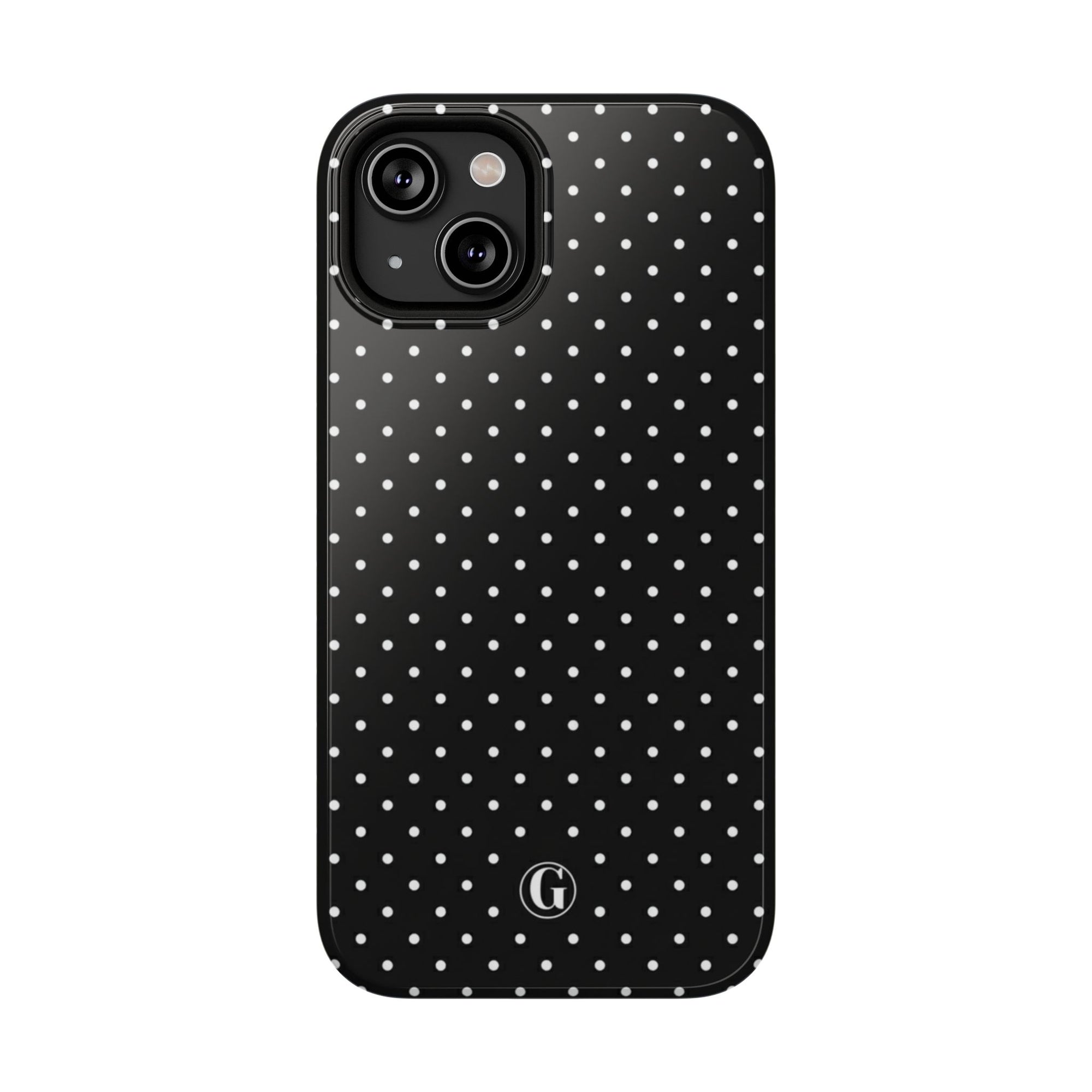 Black Polka Dots Phone Case