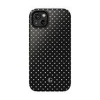 Black Polka Dots Phone Case