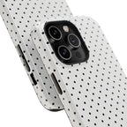 White Polka Dots Phone Case