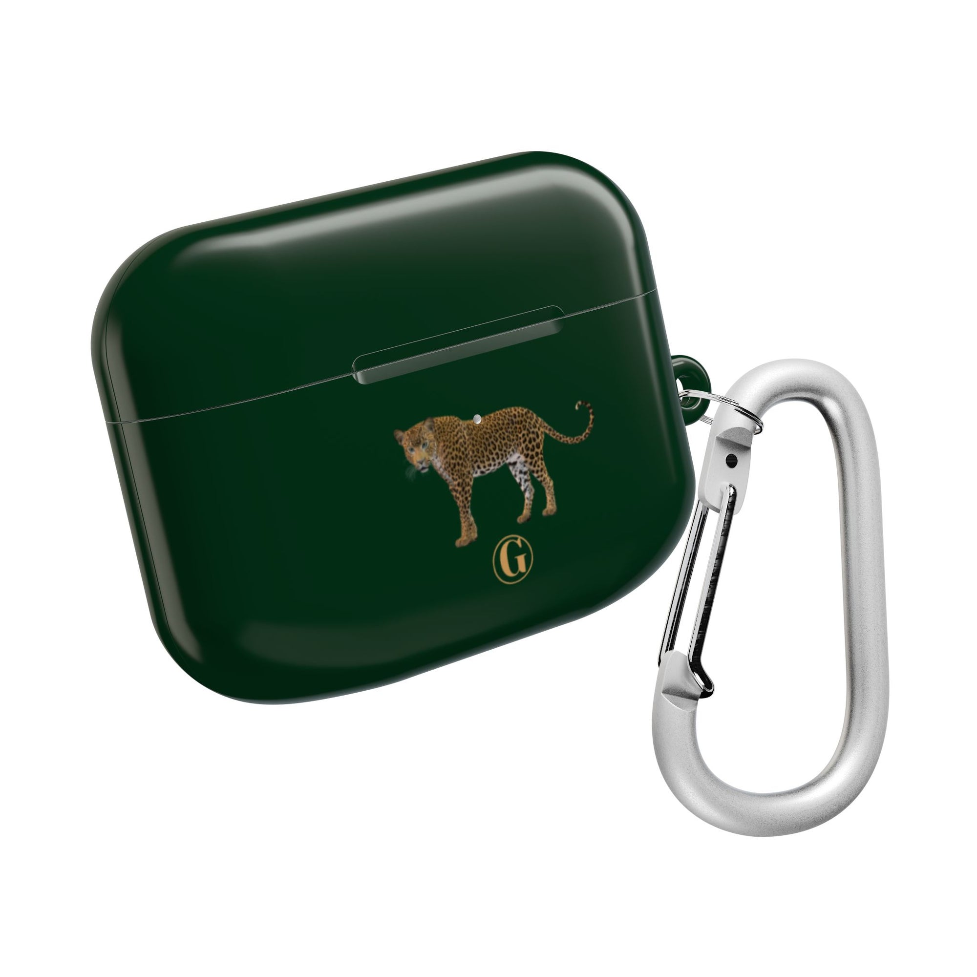 Emerald Green Panther AirPod Case