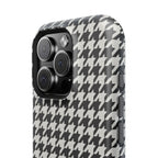 Houndstooth Print Phone Case