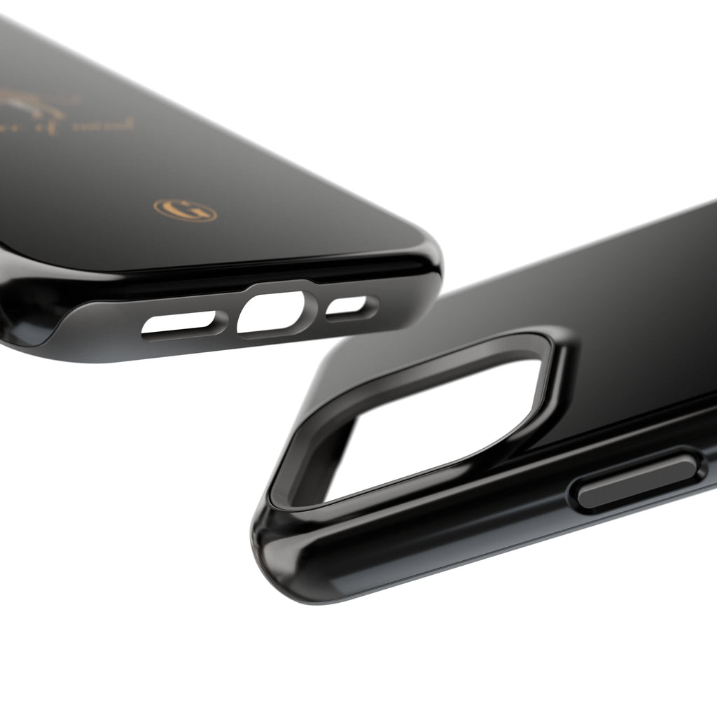Black 'Peace of Mind' Panther Phone Case
