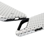 White Polka Dots Phone Case