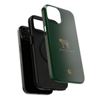 Emerald Green 'Peace of Mind' Panther Phone Case