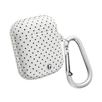 White Polka Dot AirPod Case