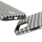 Houndstooth Print Phone Case
