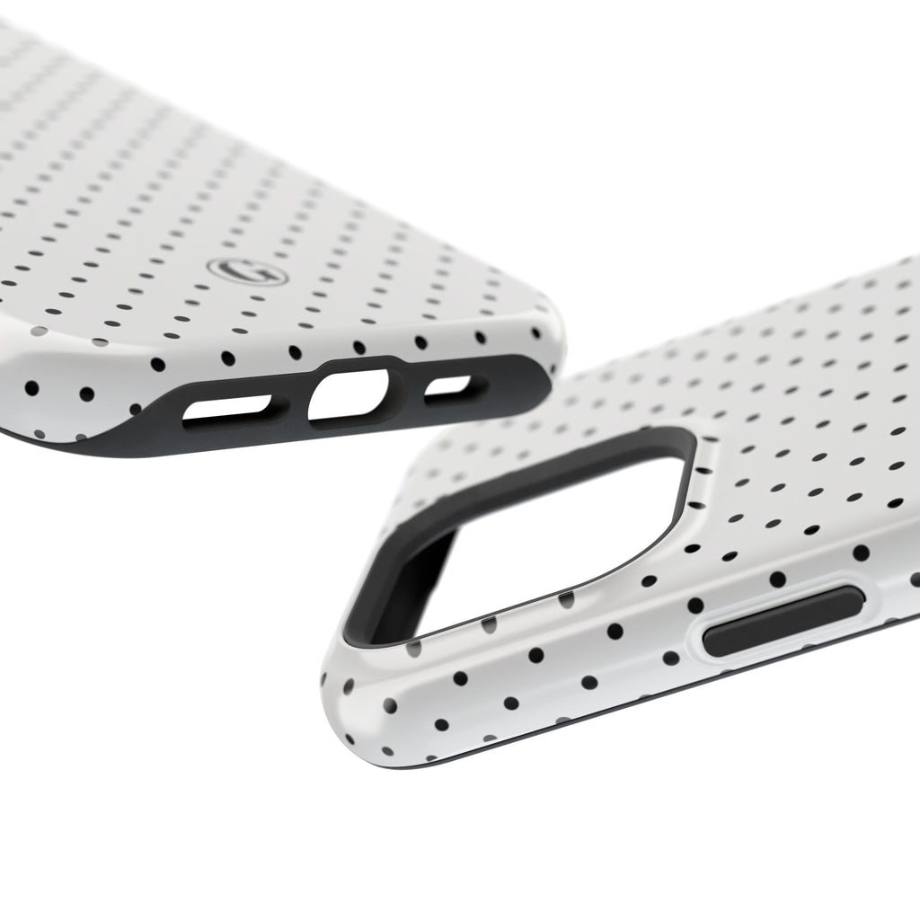 White Polka Dots Phone Case
