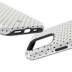 White Polka Dots Phone Case