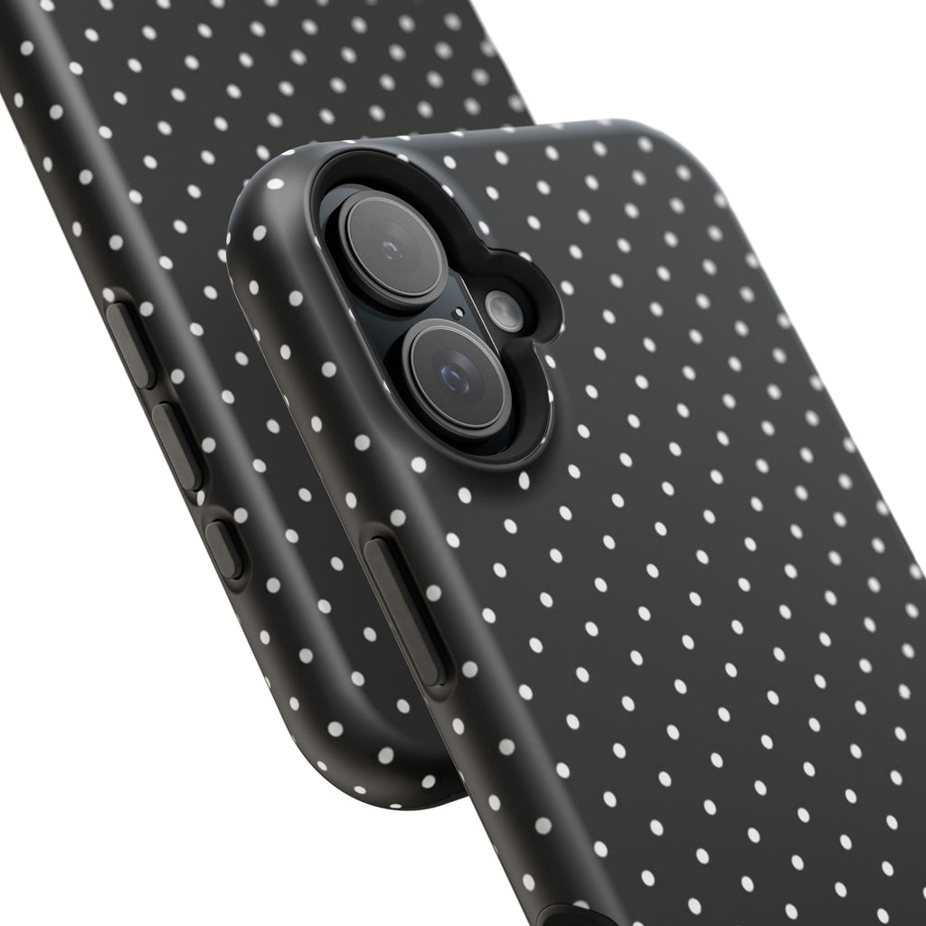 Black Polka Dots Phone Case