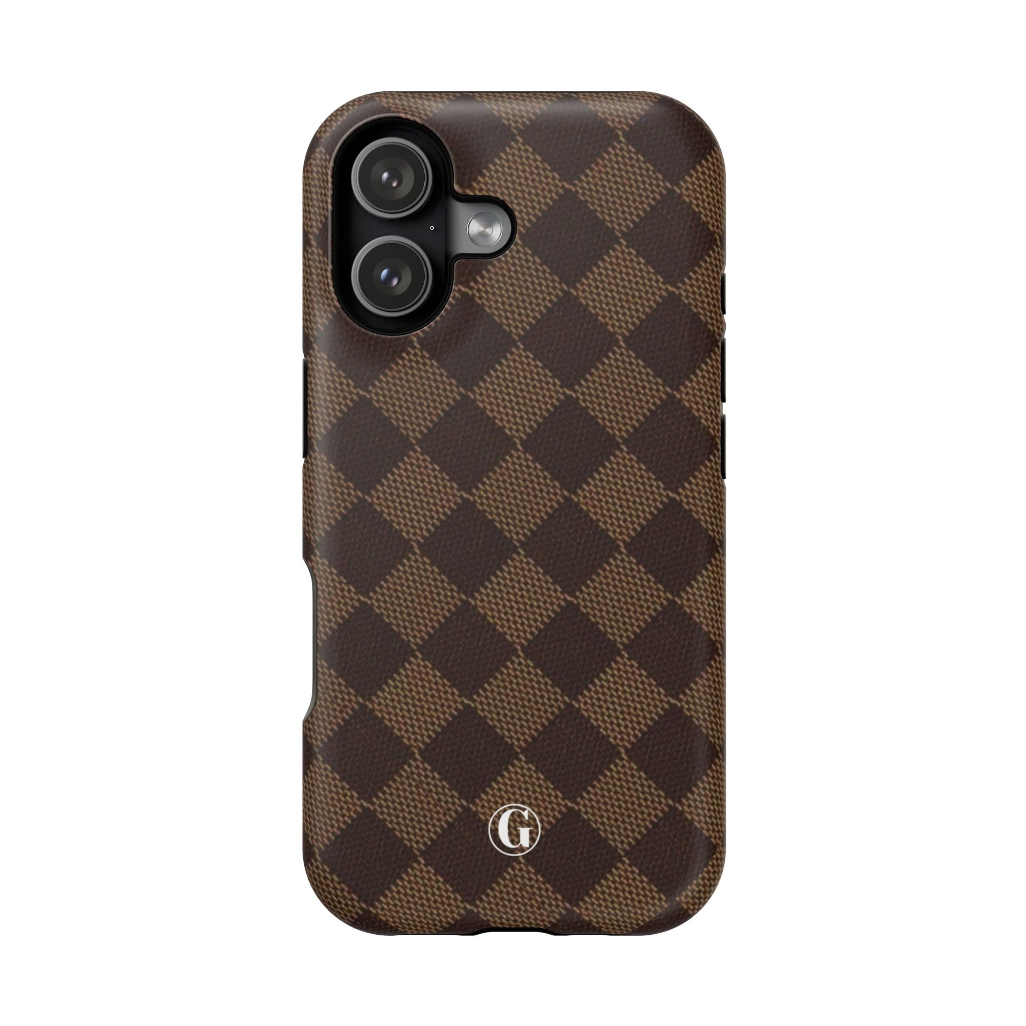 Brown Checkmate Phone Case