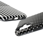 B&W Polka Dots x Stripes Phone Case