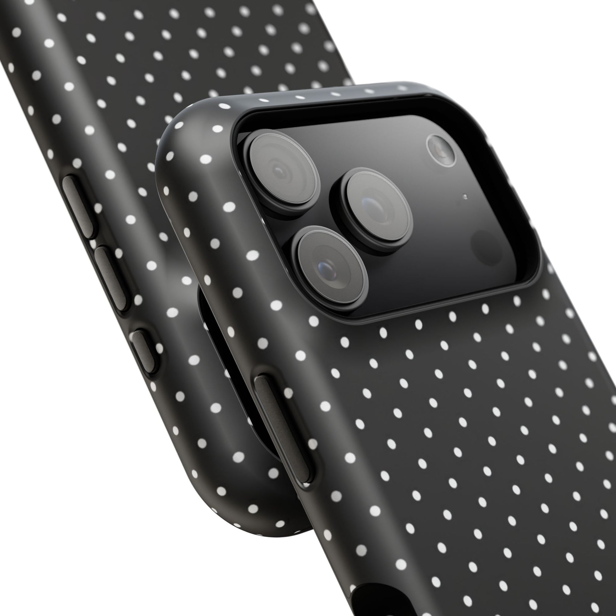Black Polka Dots Phone Case
