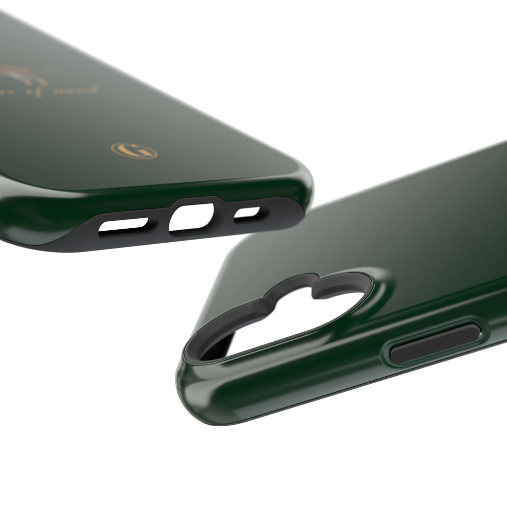 Emerald Green 'Peace of Mind' Panther Phone Case
