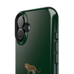 Emerald Green 'Peace of Mind' Panther Phone Case