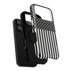 B&W Polka Dots x Stripes Phone Case