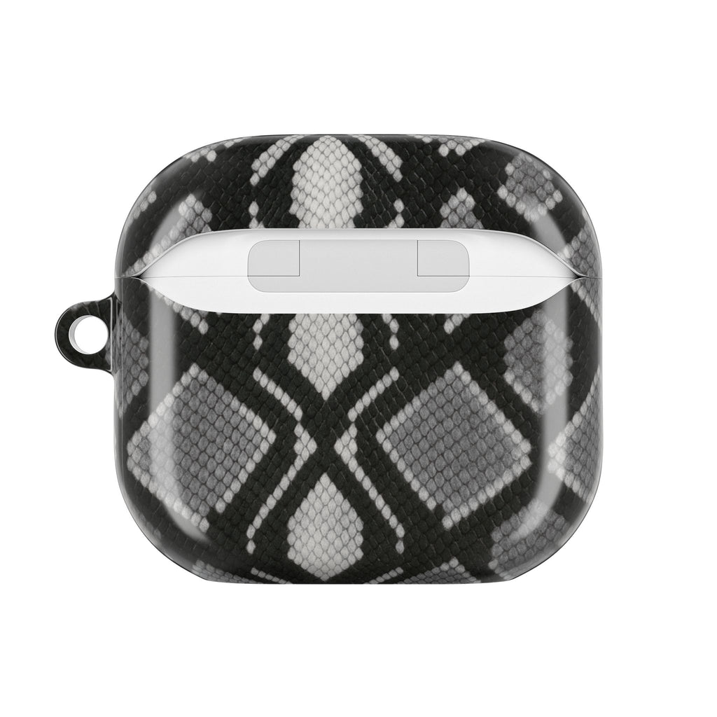 Gray Snakeskin Print AirPod Case