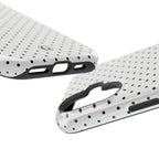 White Polka Dots Phone Case