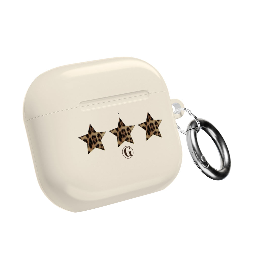 Leopard Print Stars AirPod Case