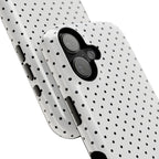 White Polka Dots Phone Case