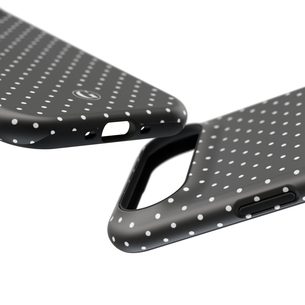 Black Polka Dots Phone Case
