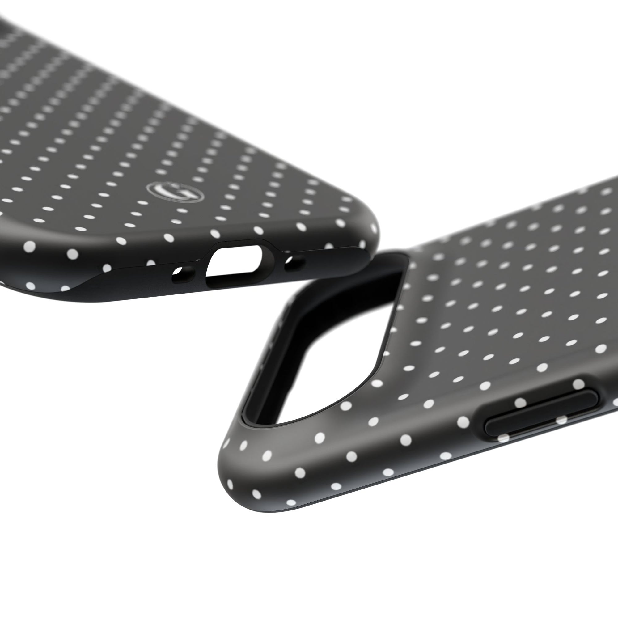 Black Polka Dots Phone Case