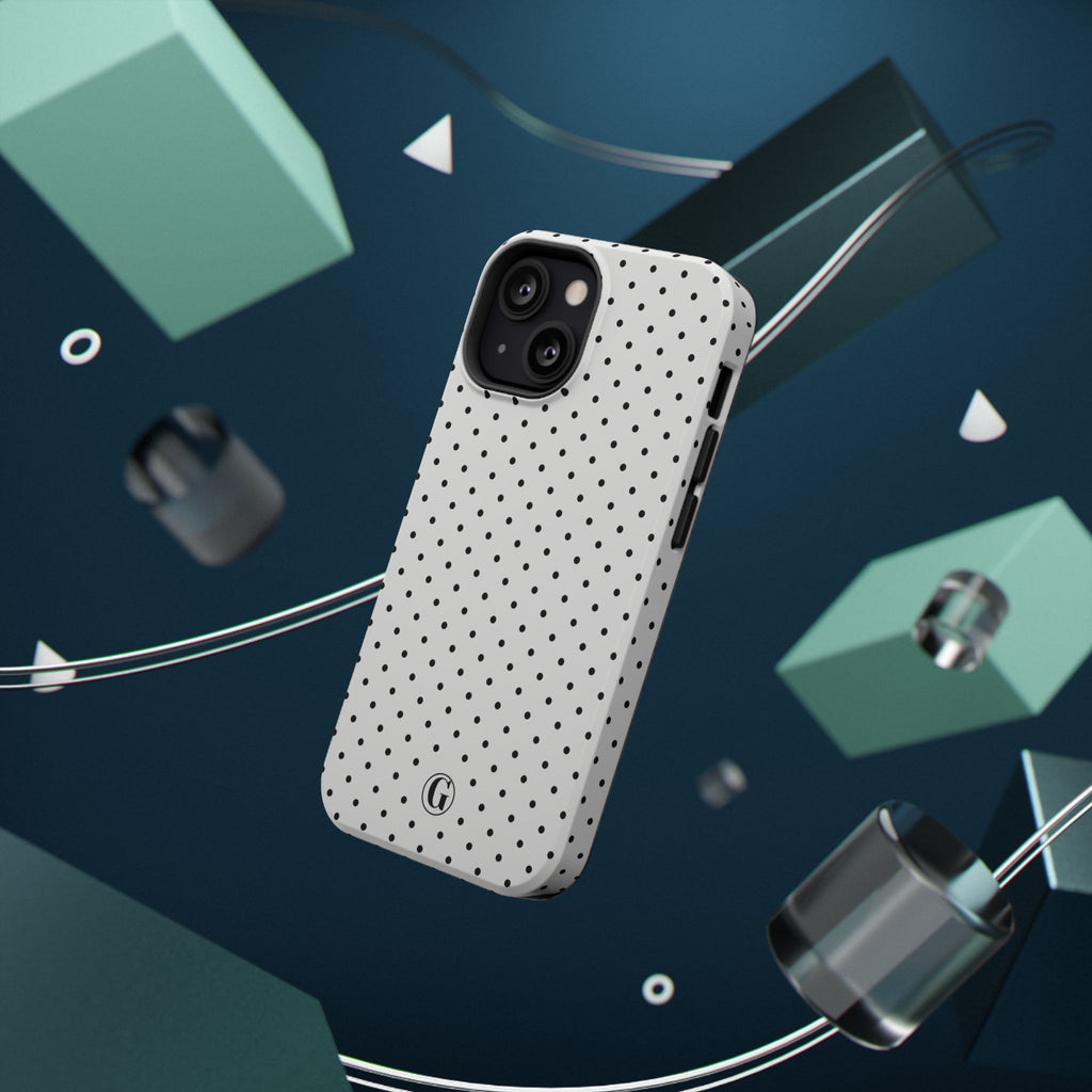 White Polka Dots Phone Case