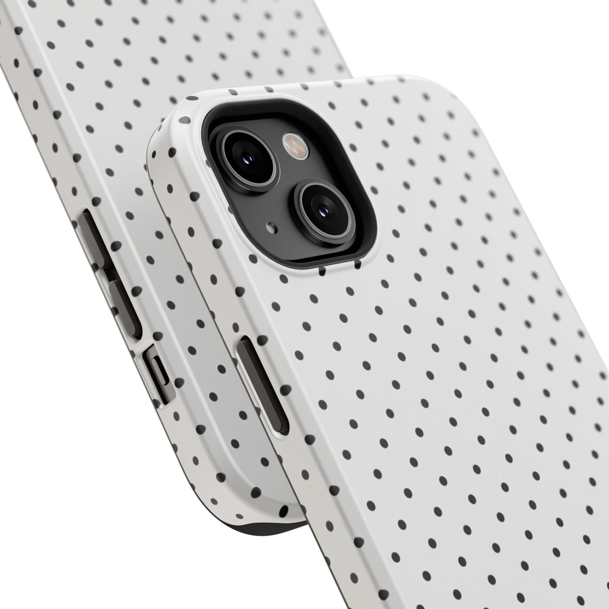 White Polka Dots Phone Case