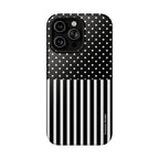 B&W Polka Dots x Stripes Phone Case