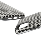 Houndstooth Print Phone Case