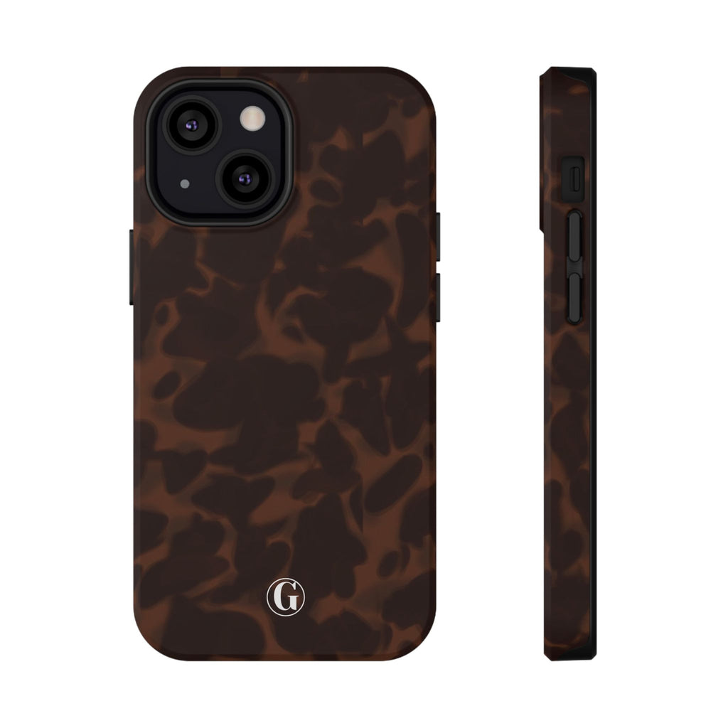 Dark Tortoiseshell Phone Case