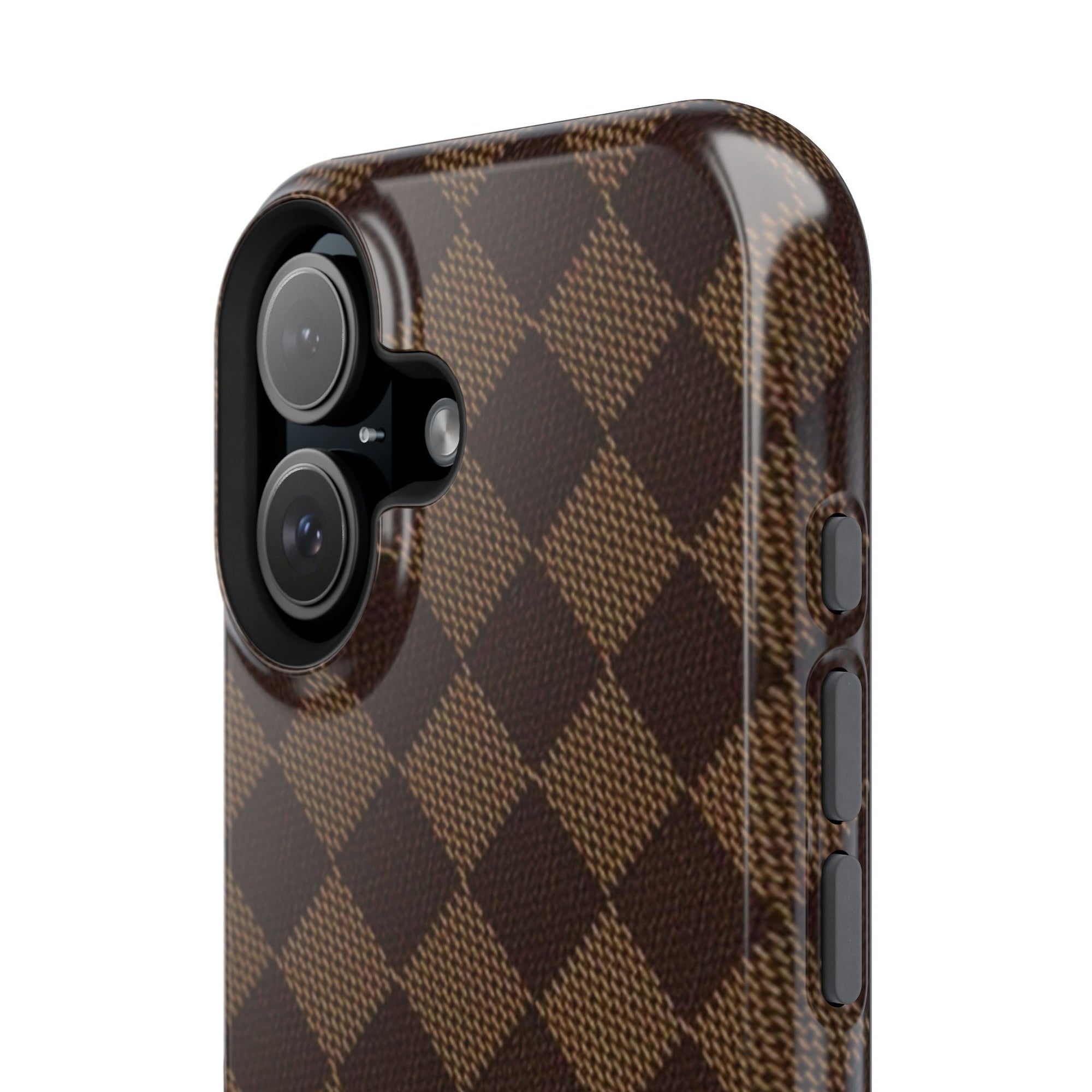 Brown Checkmate Phone Case