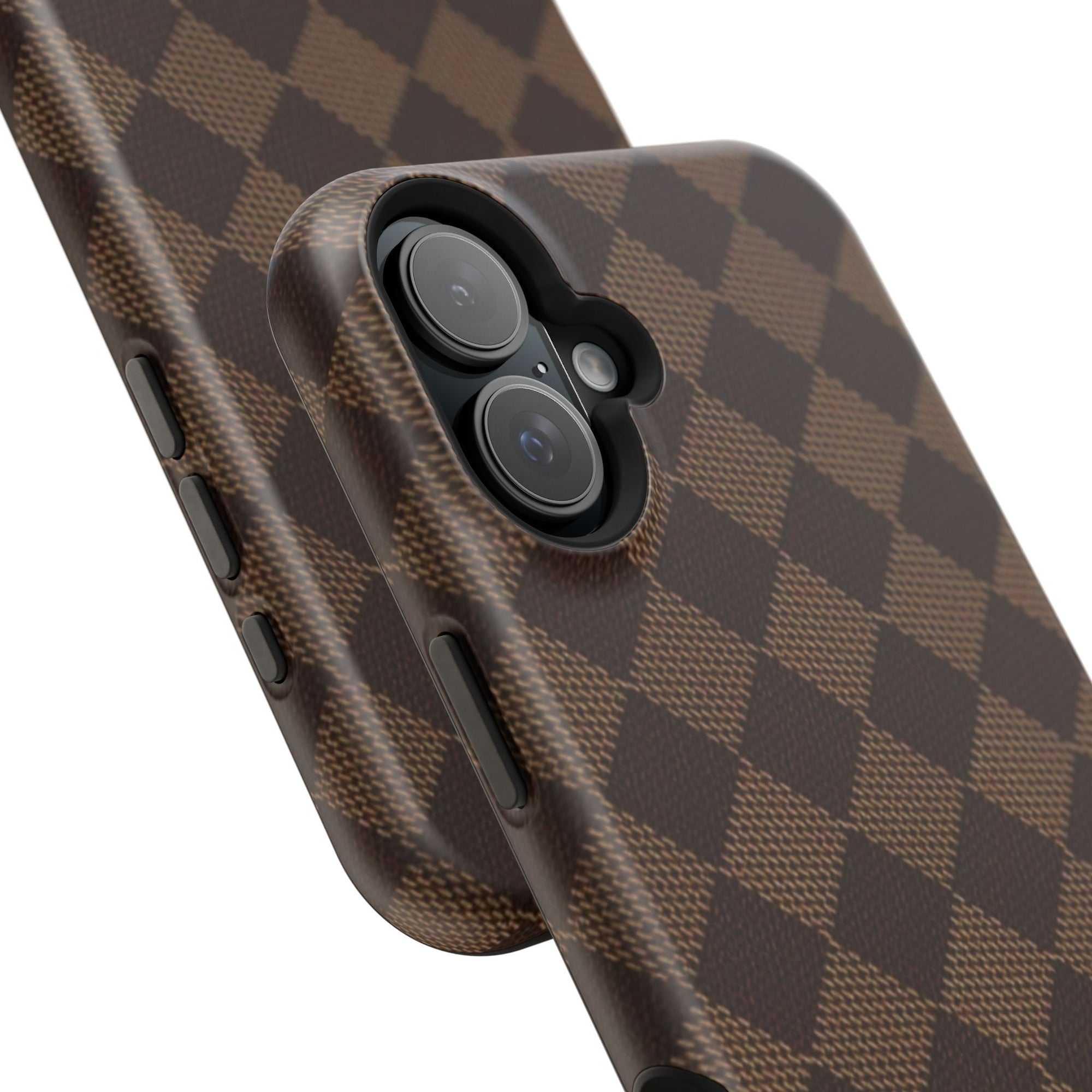 Brown Checkmate Phone Case