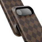 Brown Checkmate Phone Case