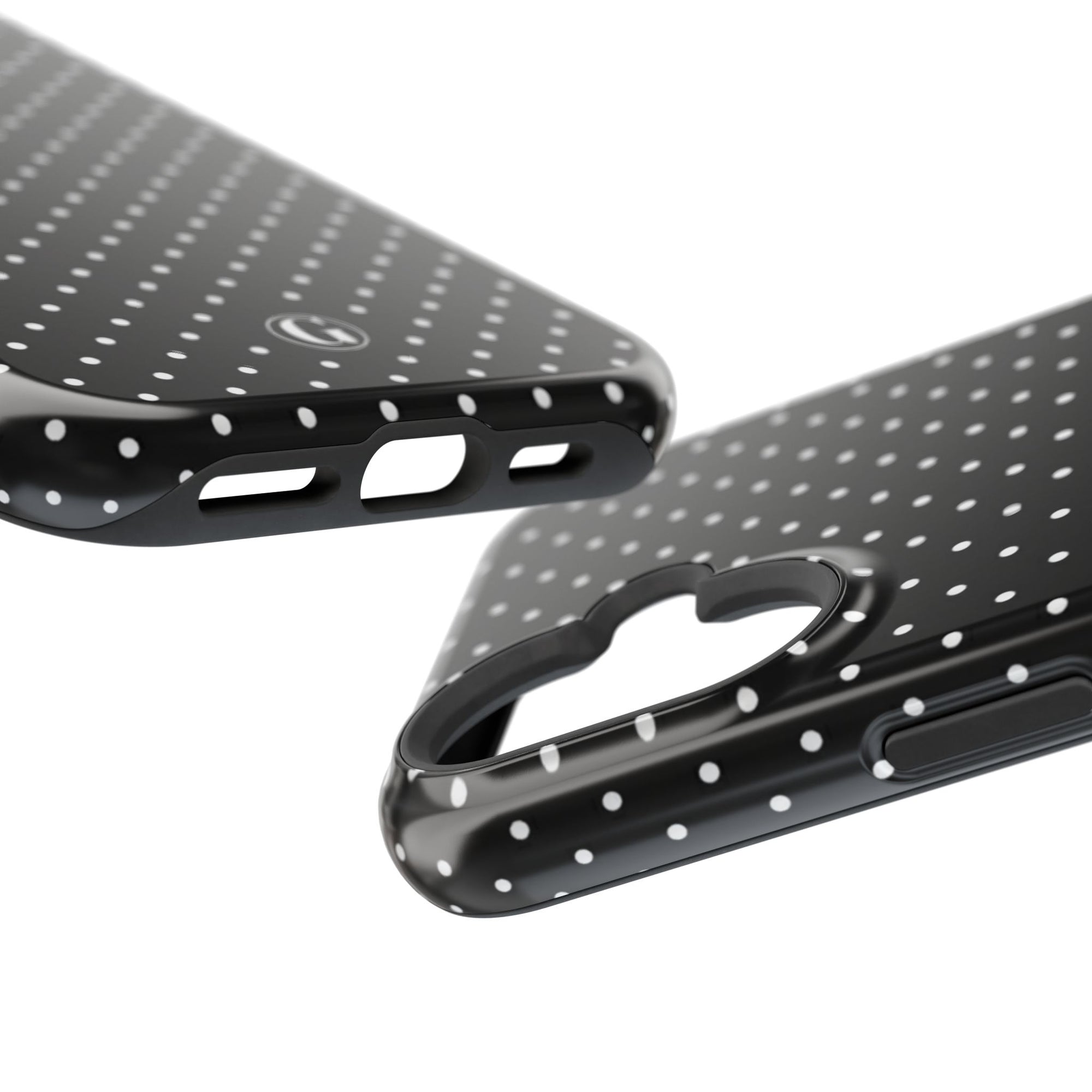 Black Polka Dots Phone Case