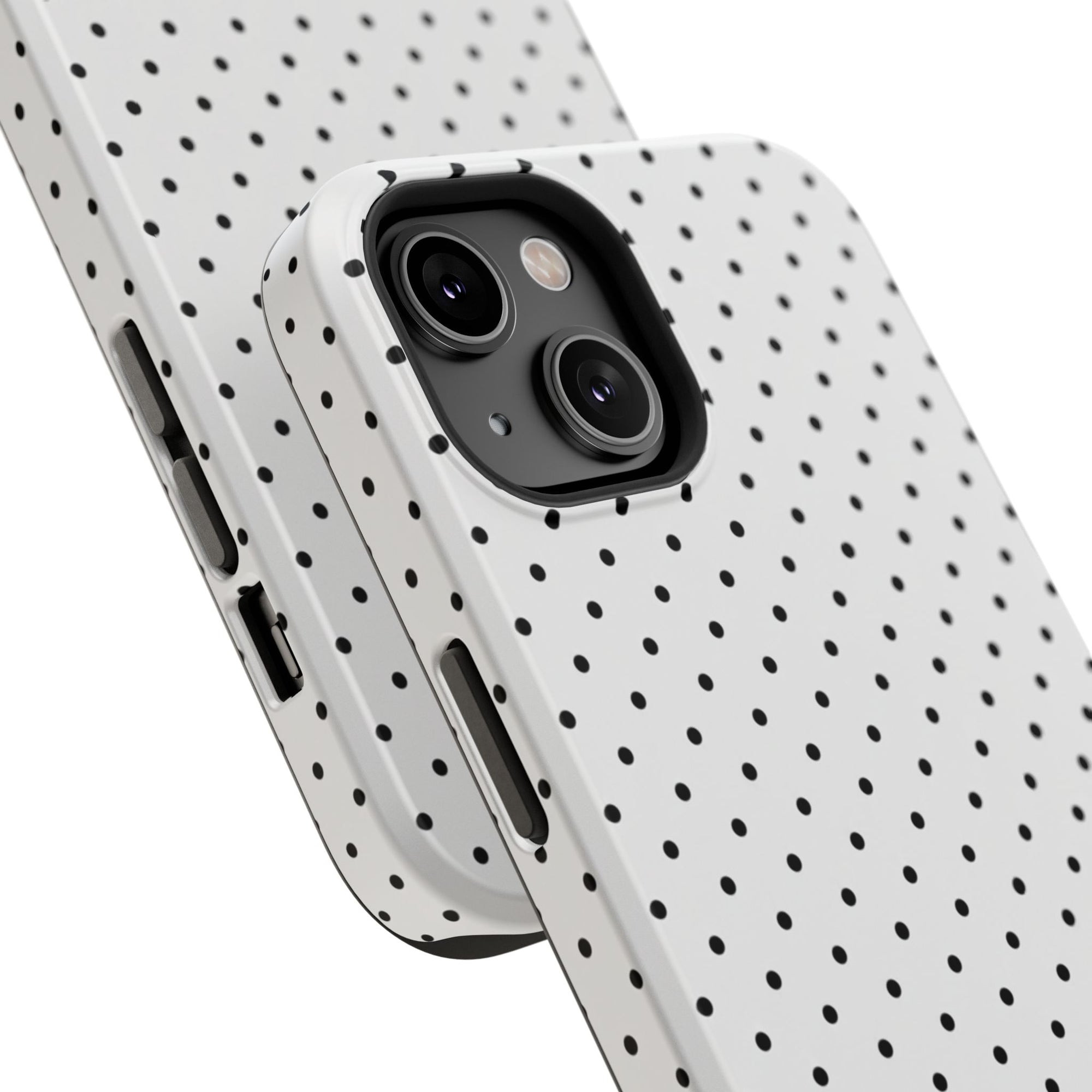 White Polka Dots Phone Case