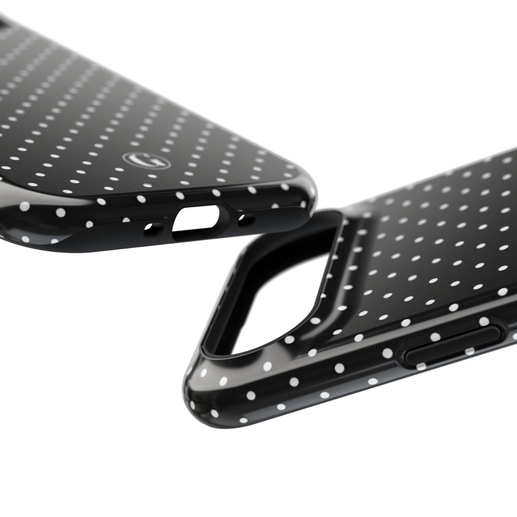 Black Polka Dots Phone Case