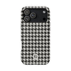 Houndstooth Print Phone Case