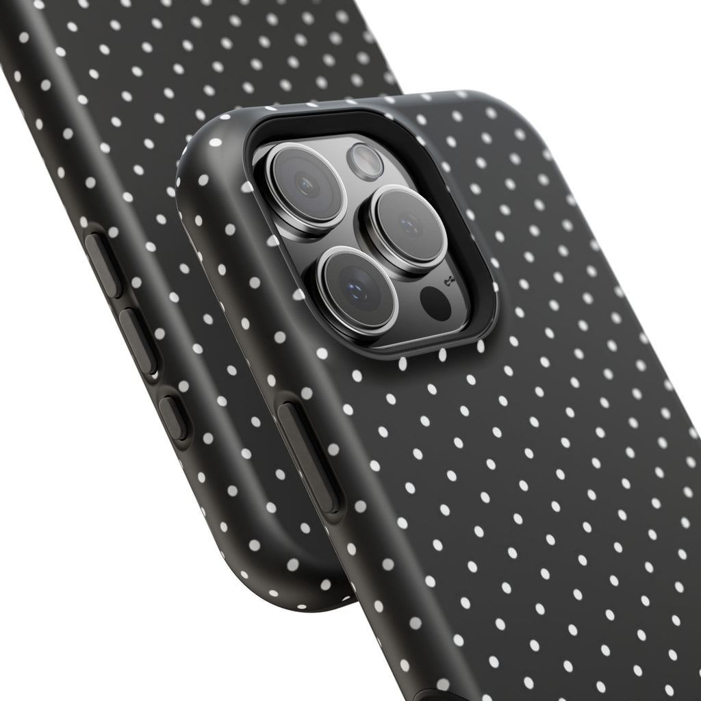 Black Polka Dots Phone Case