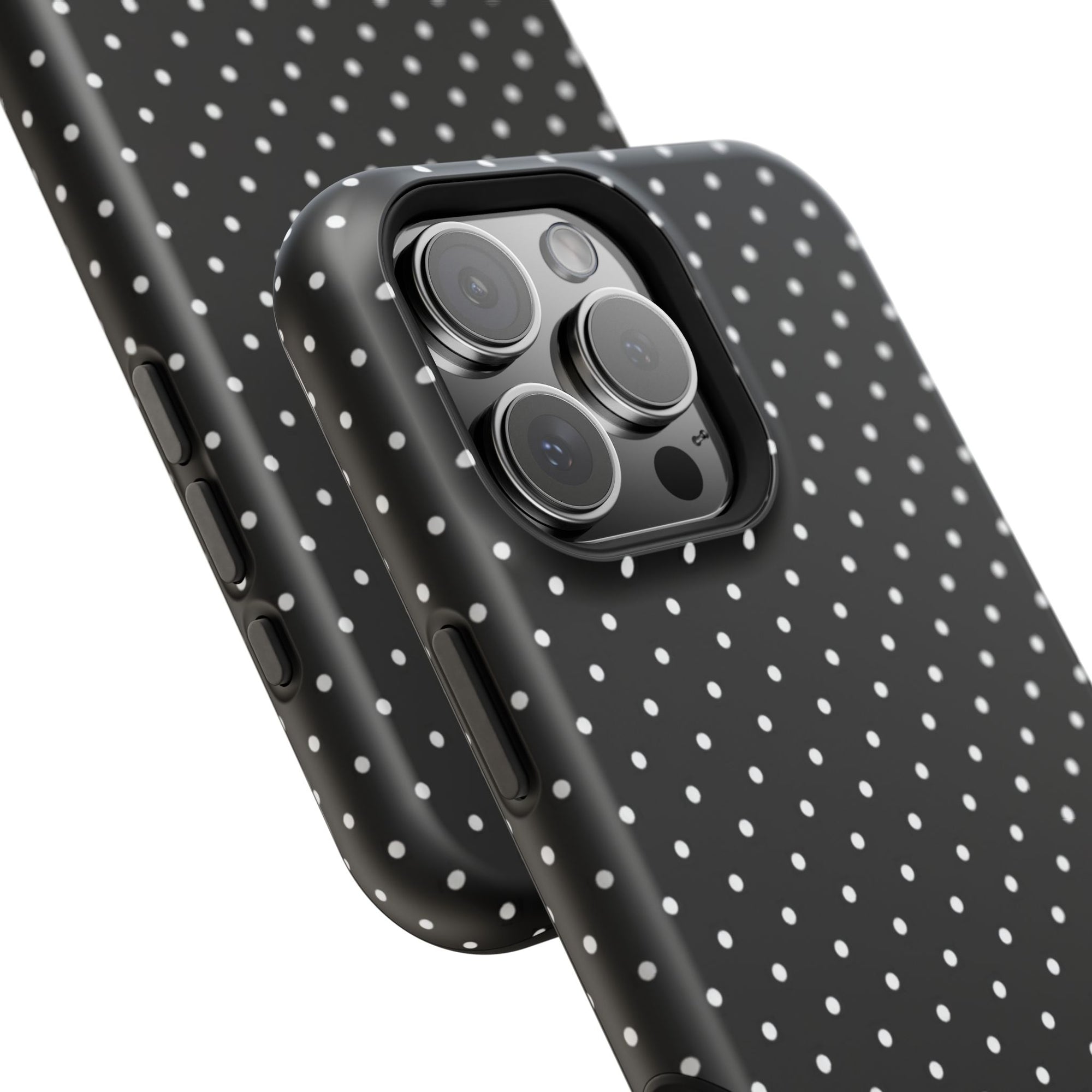 Black Polka Dots Phone Case