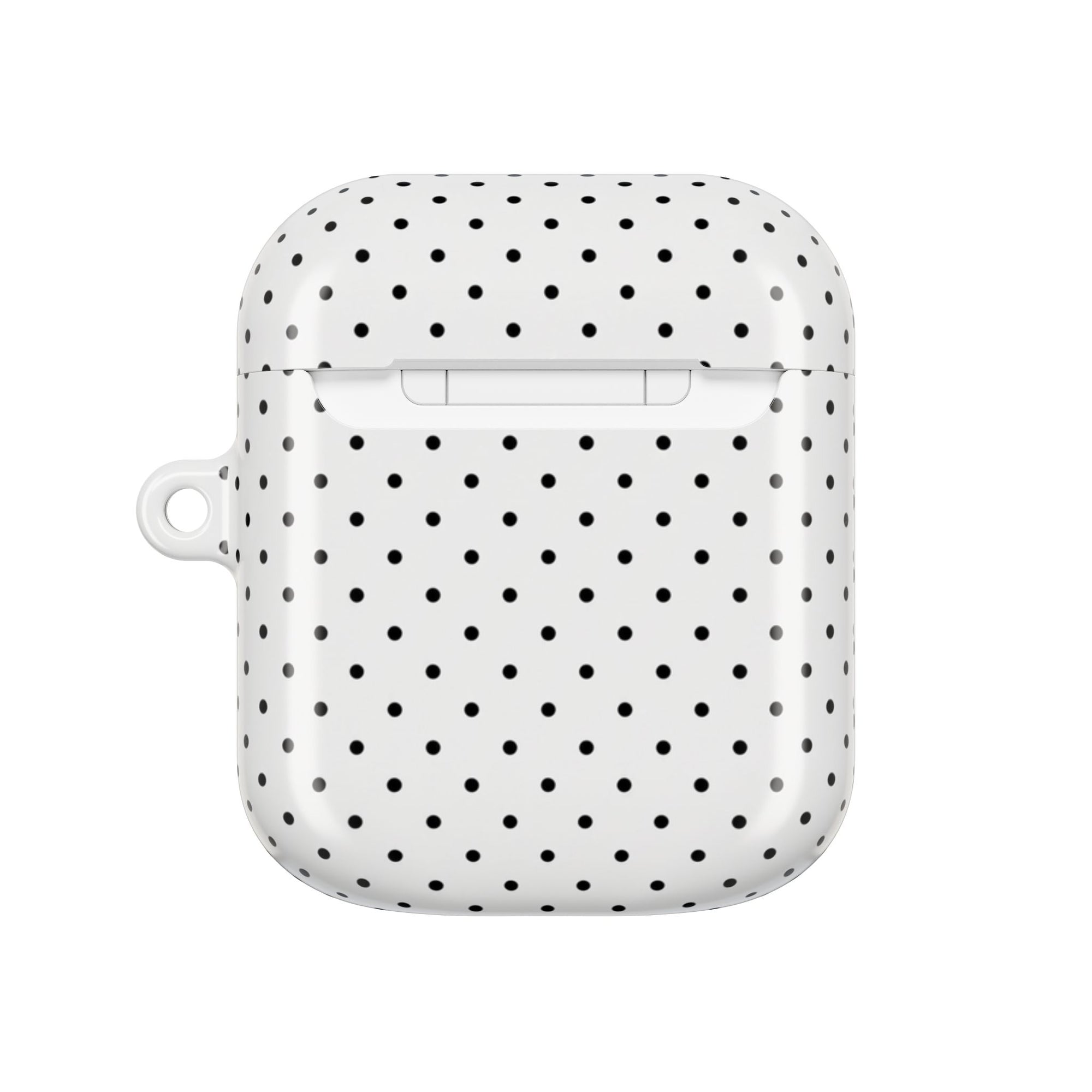 White Polka Dot AirPod Case