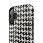 Houndstooth Print Phone Case
