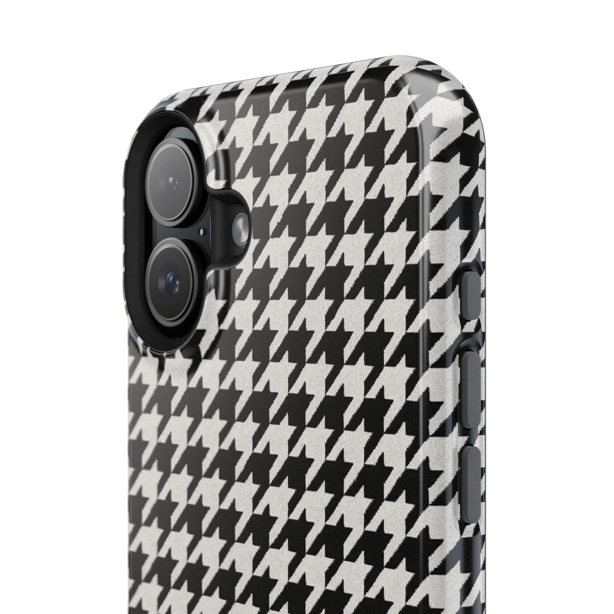 Houndstooth Print Phone Case