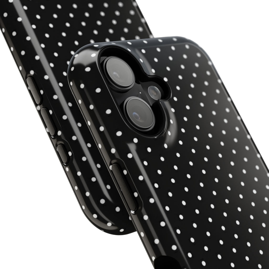 Black Polka Dots Phone Case